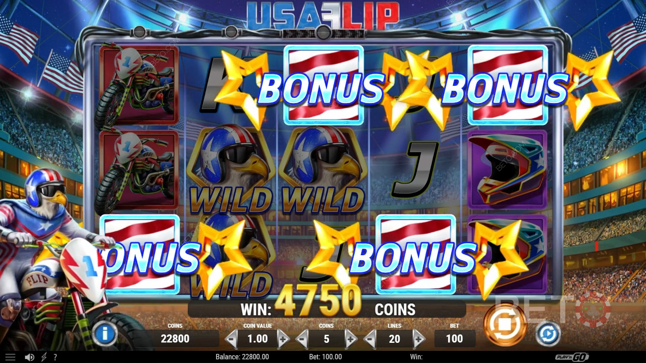 USA Flip  Δωρεάν Παιχνίδι