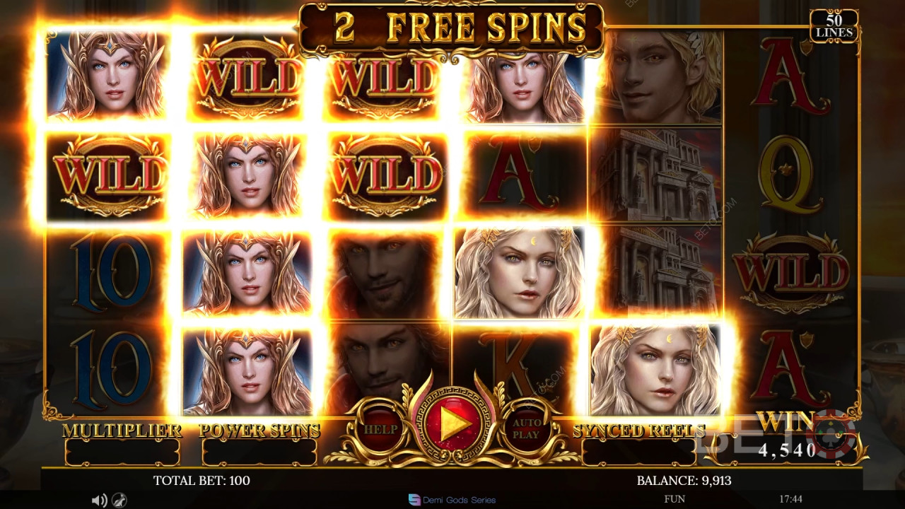 Demi Gods IV Ανασκόπηση από BETO Slots