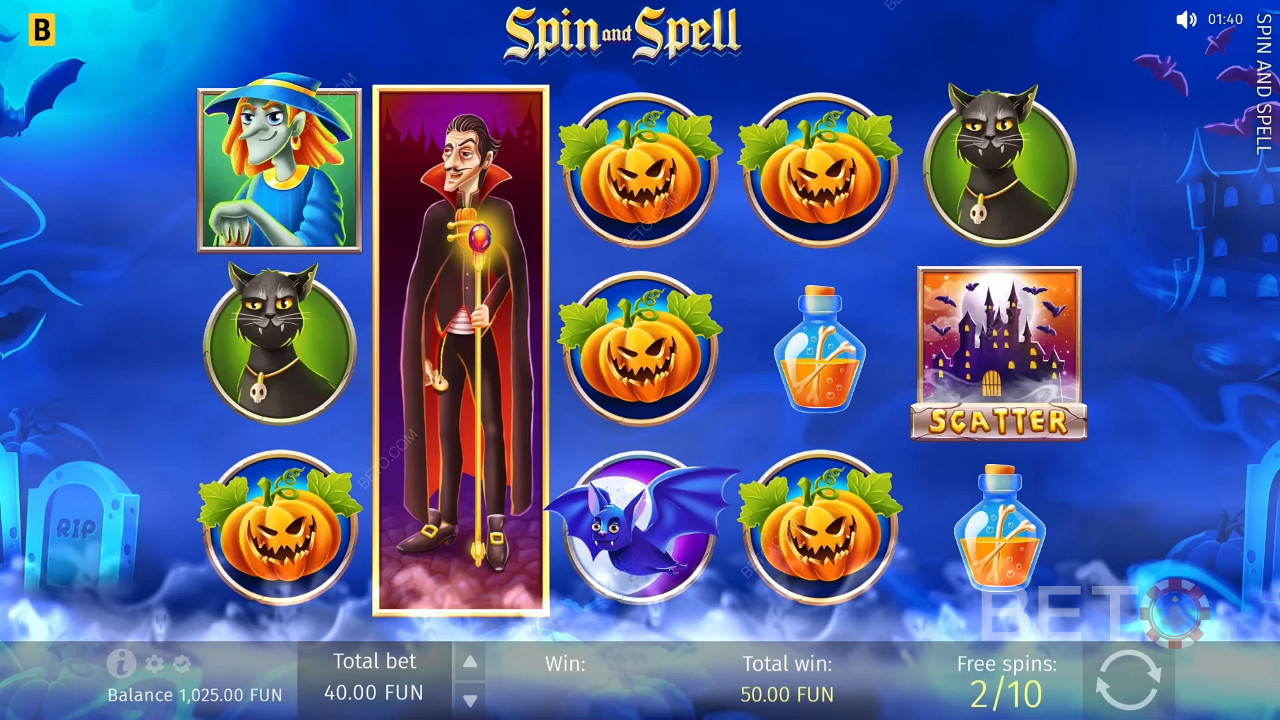 Spin and Spell Δωρεάν Παιχνίδι