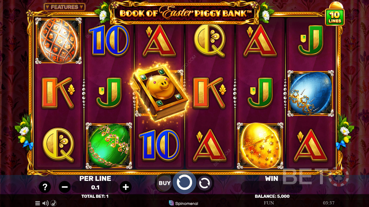 Book of Easter Piggy Bank Ανασκόπηση από BETO Slots