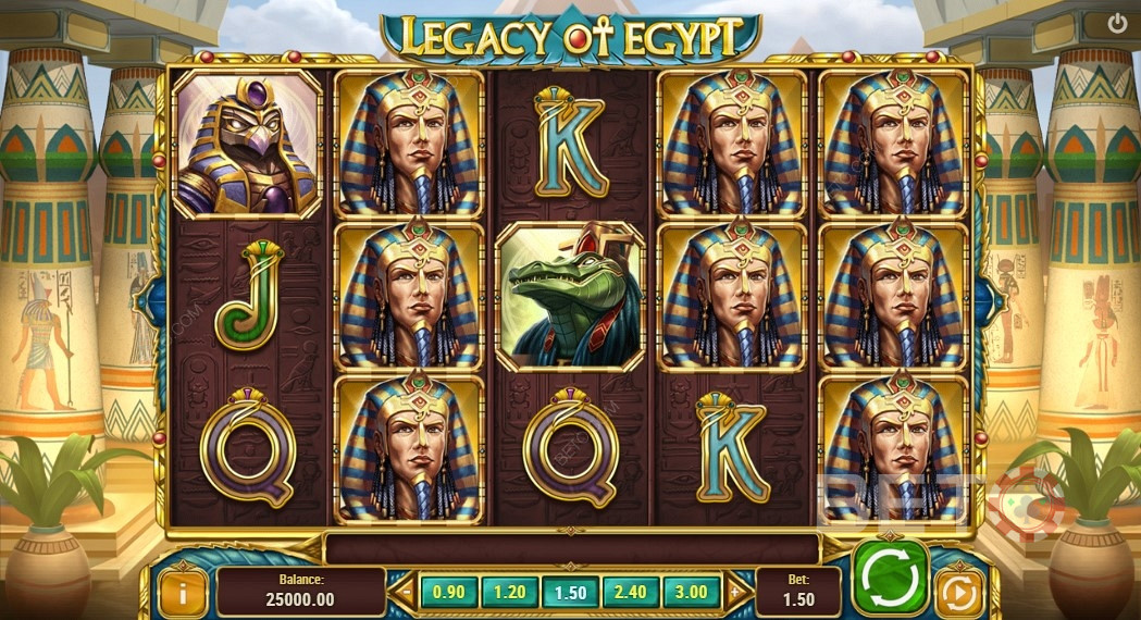 Legacy Of Egypt - Ένας κουλοχέρη με αιγυπτιακό θέμα από την Play