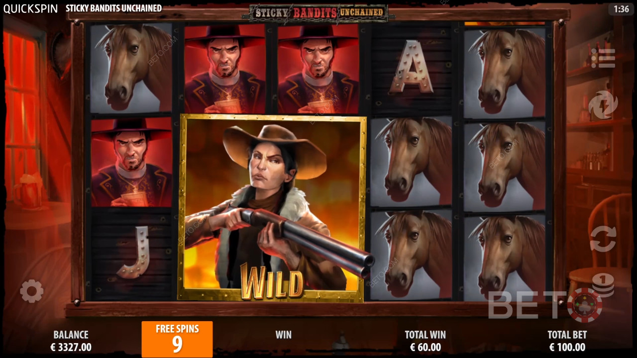 Sticky Bandits Unchained κριτική από BETO Slots