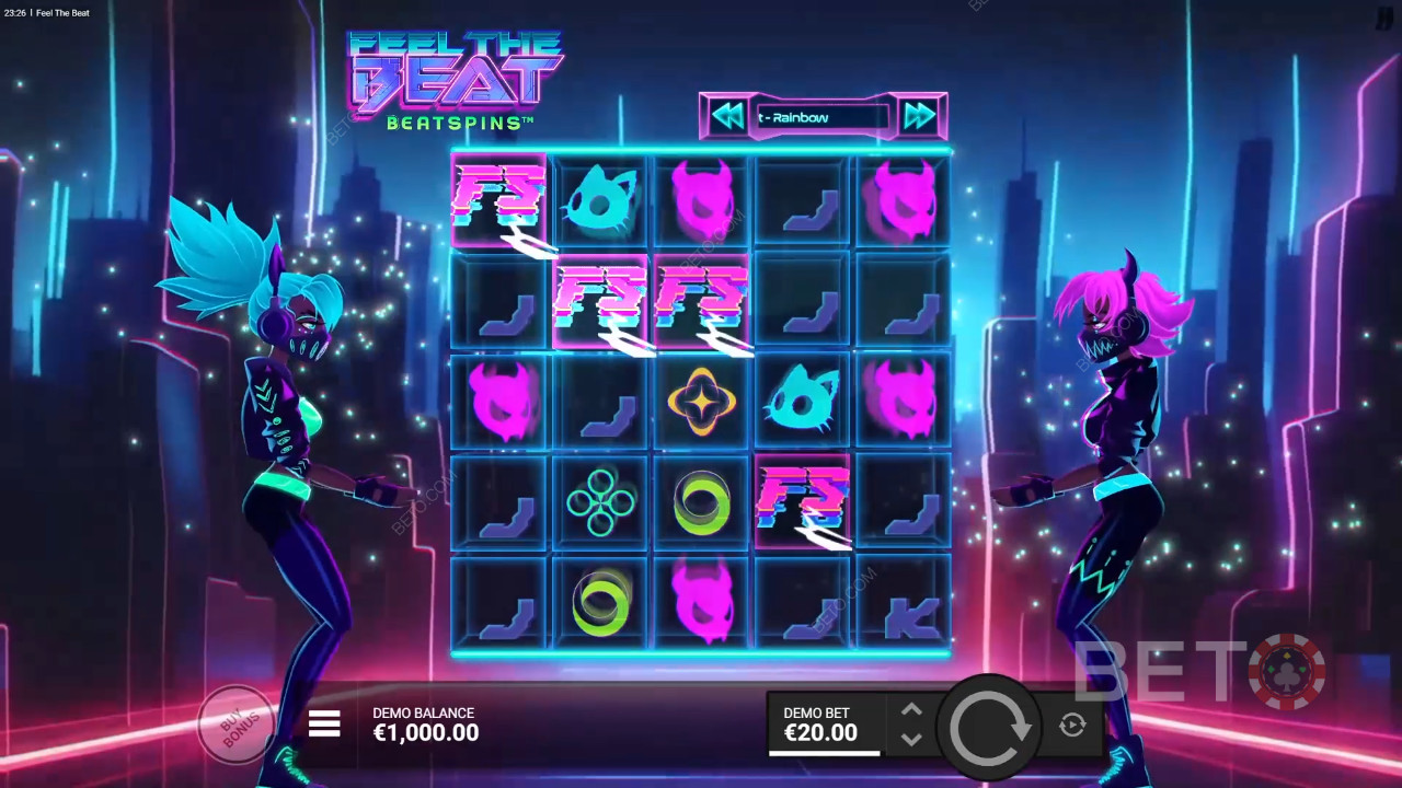 Feel the Beat Ανασκόπηση από BETO Slots