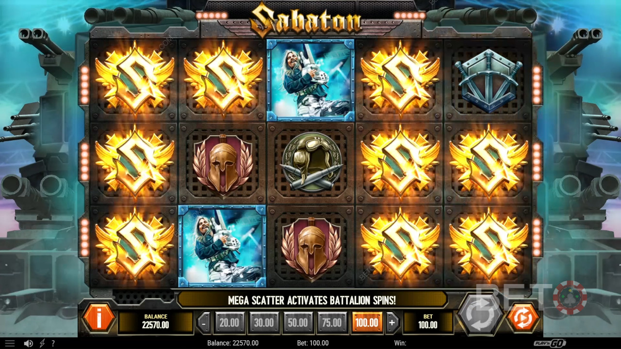 Ανασκόπηση Sabaton από BETO Slots