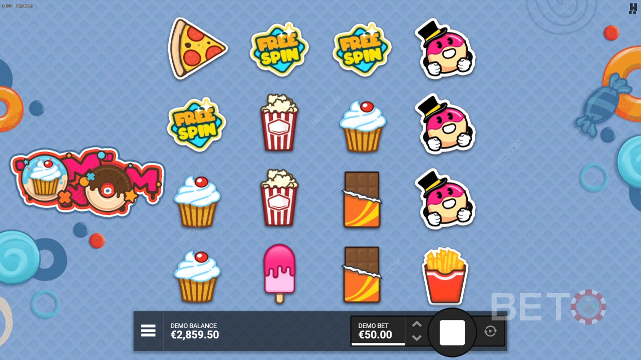 Om Nom Ανασκόπηση από BETO Slots