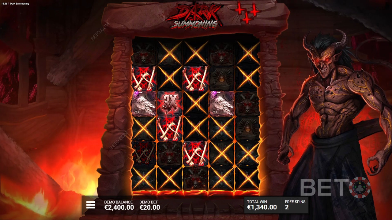 Dark Summoning κριτική από BETO Slots