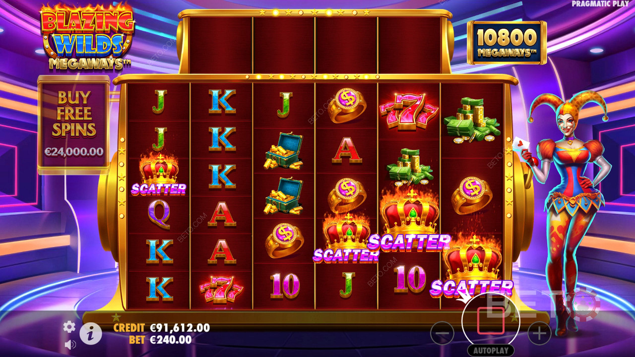 Blazing Wilds Megaways Ανασκόπηση από BETO Slots