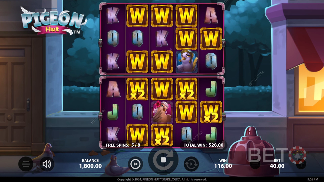 Pigeon Hut Ανασκόπηση από BETO Slots