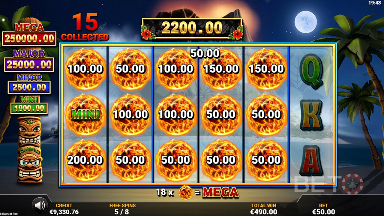 8 Balls of Fire Ανασκόπηση από BETO Slots