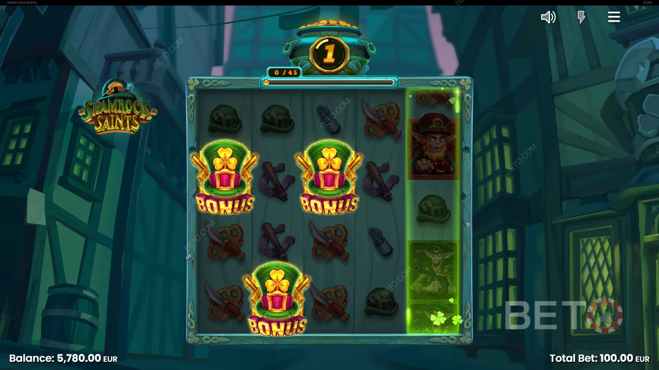 Shamrock Saints Ανασκόπηση από BETO Slots