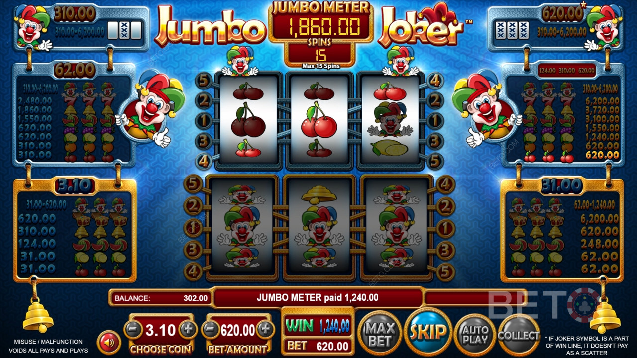 Jumbo Joker κριτική από BETO Slots