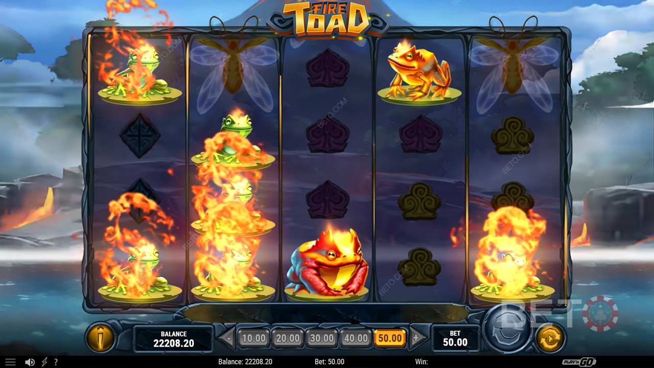 Fire Toad Ανασκόπηση από BETO Slots