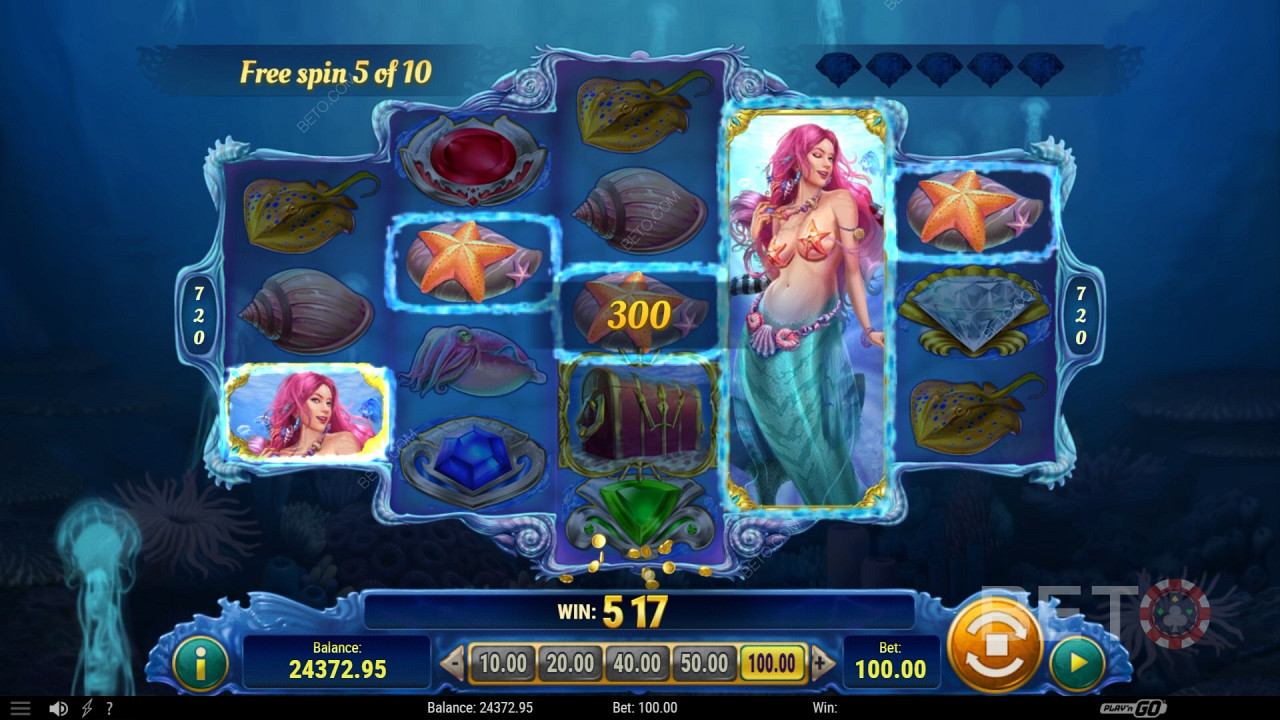 Mermaid's Diamond Δωρεάν Παιχνίδι