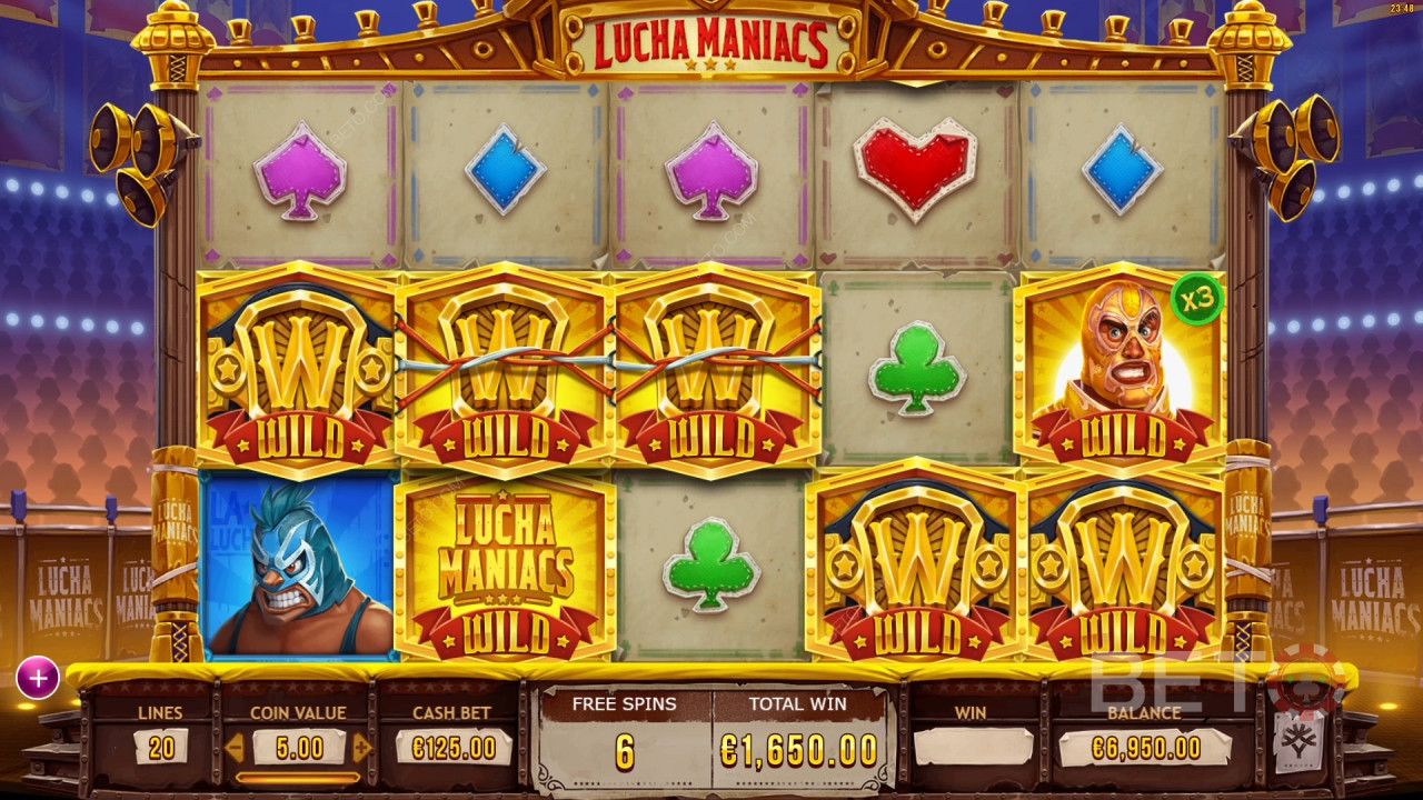 Lucha Maniacs Ανασκόπηση από BETO Slots