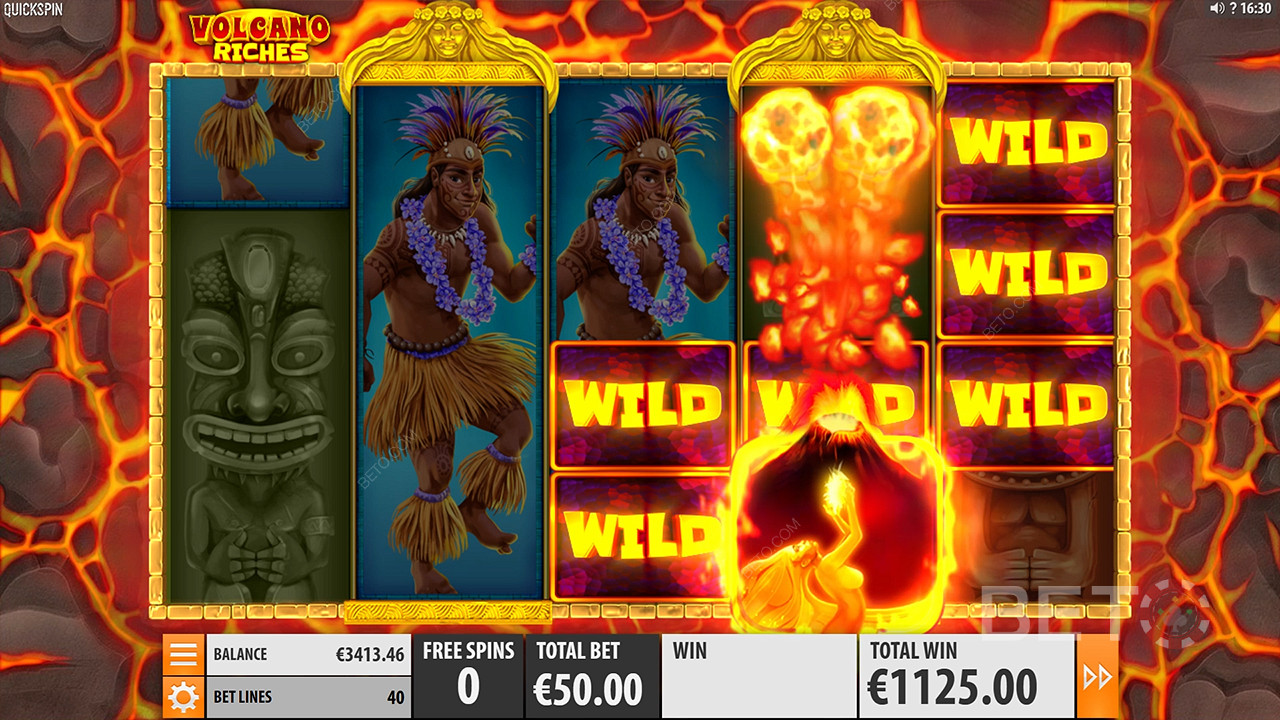 Volcano Riches Ανασκόπηση από BETO Slots