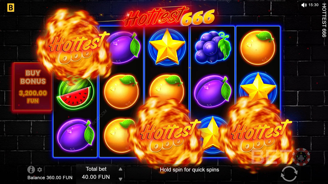 Hottest 666 Ανασκόπηση από BETO Slots