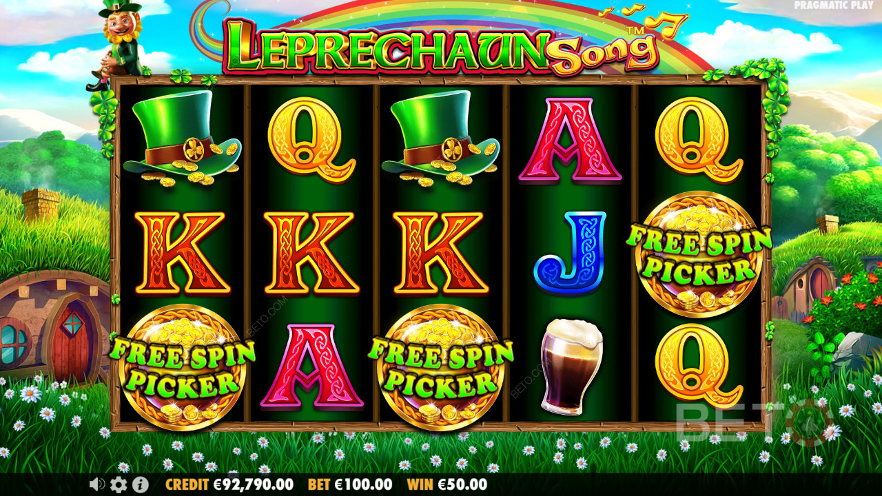 Ανασκόπηση τραγουδιού Leprechaun από BETO Slots