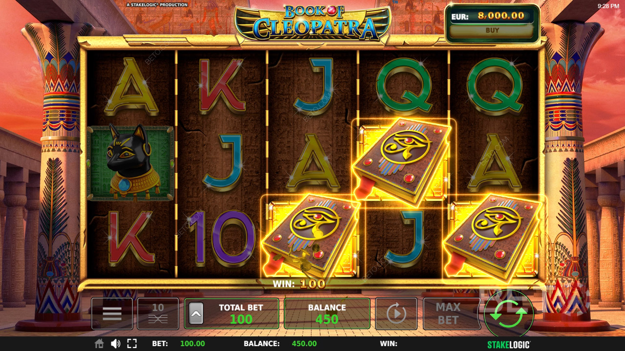 Book of Cleopatra Ανασκόπηση από BETO Slots