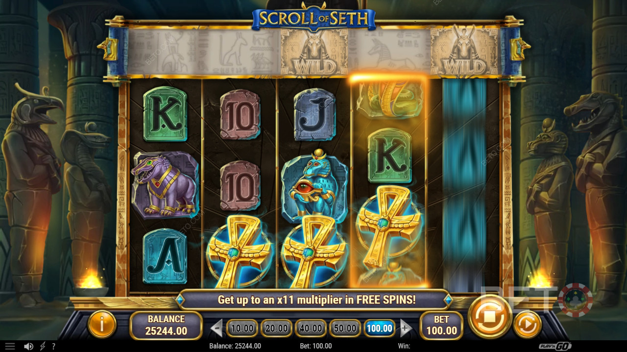 Scroll of Seth Ανασκόπηση από BETO Slots