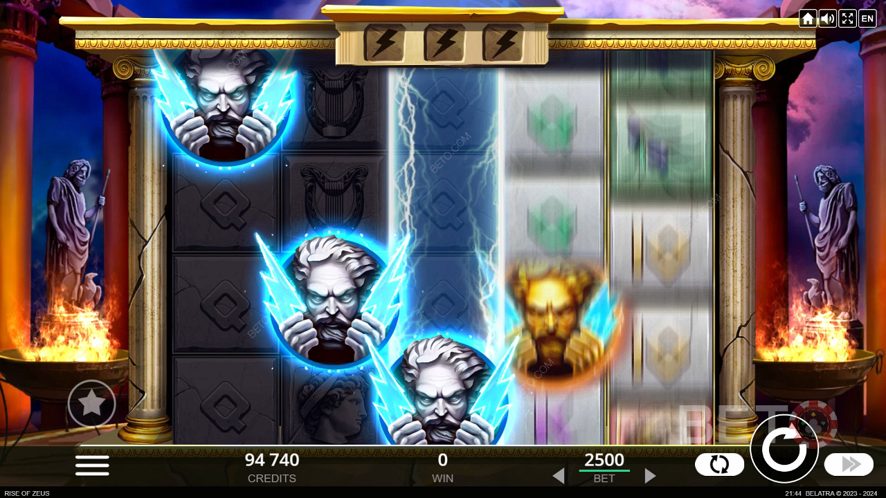 Rise of Zeus Δωρεάν Παιχνίδι