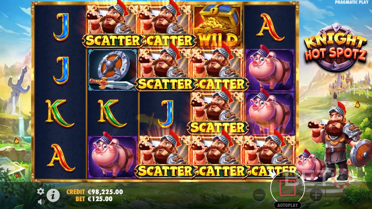 Ανασκόπηση του Knight Hot Spotz από την BETO Slots