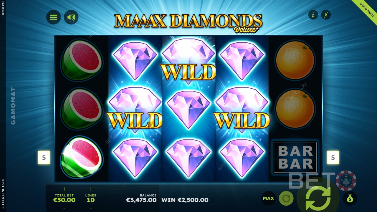 Maaax Diamonds Deluxe Δωρεάν Παιχνίδι