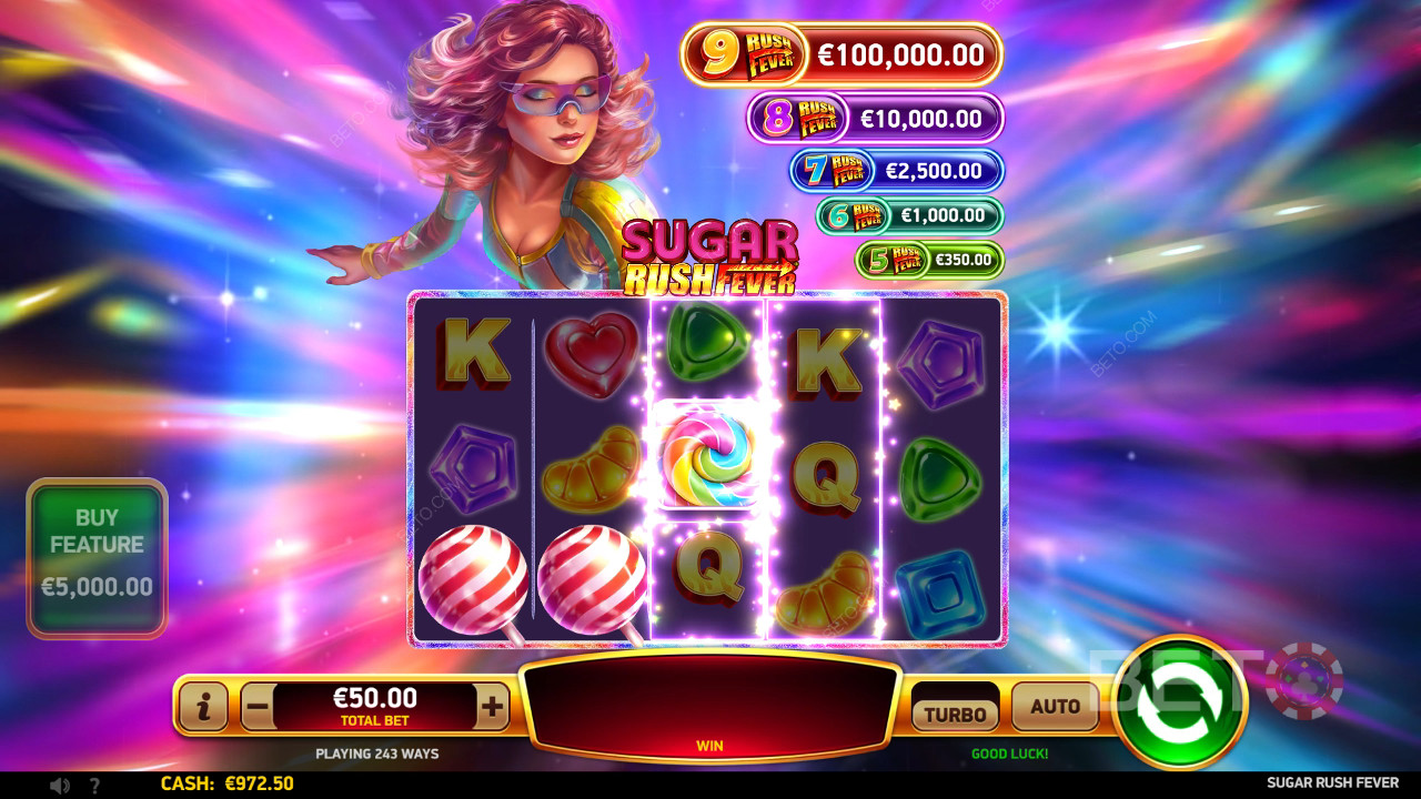 Πώς να παίξετε το Sugar Rush Fever της RubyPlay