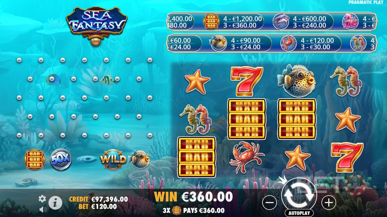 Sea Fantasy Ανασκόπηση από BETO Slots