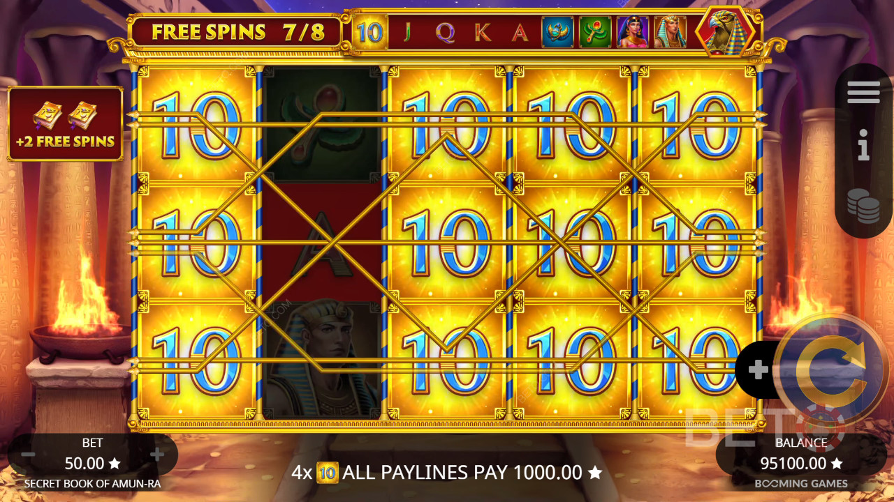 Secret Book of Amun Ra Ανασκόπηση από την BETO Slots