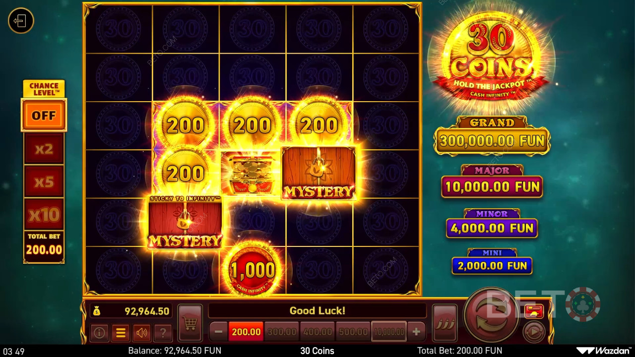 30 Κέρματα Ανασκόπηση από BETO Slots