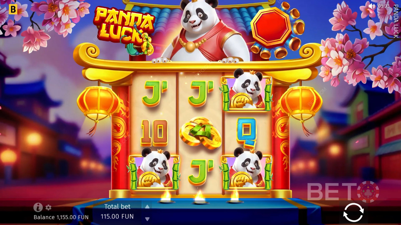 Panda Luck Ανασκόπηση από BETO Slots