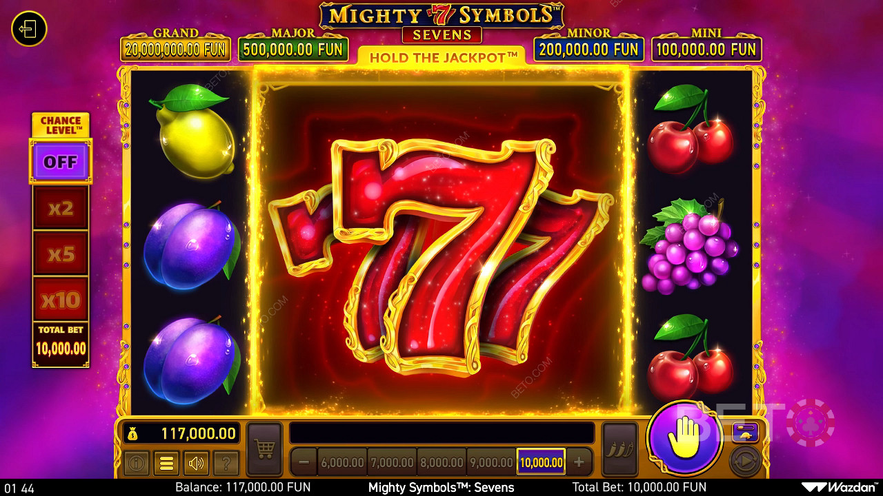 Mighty Symbols: Sevens Δωρεάν Παιχνίδι