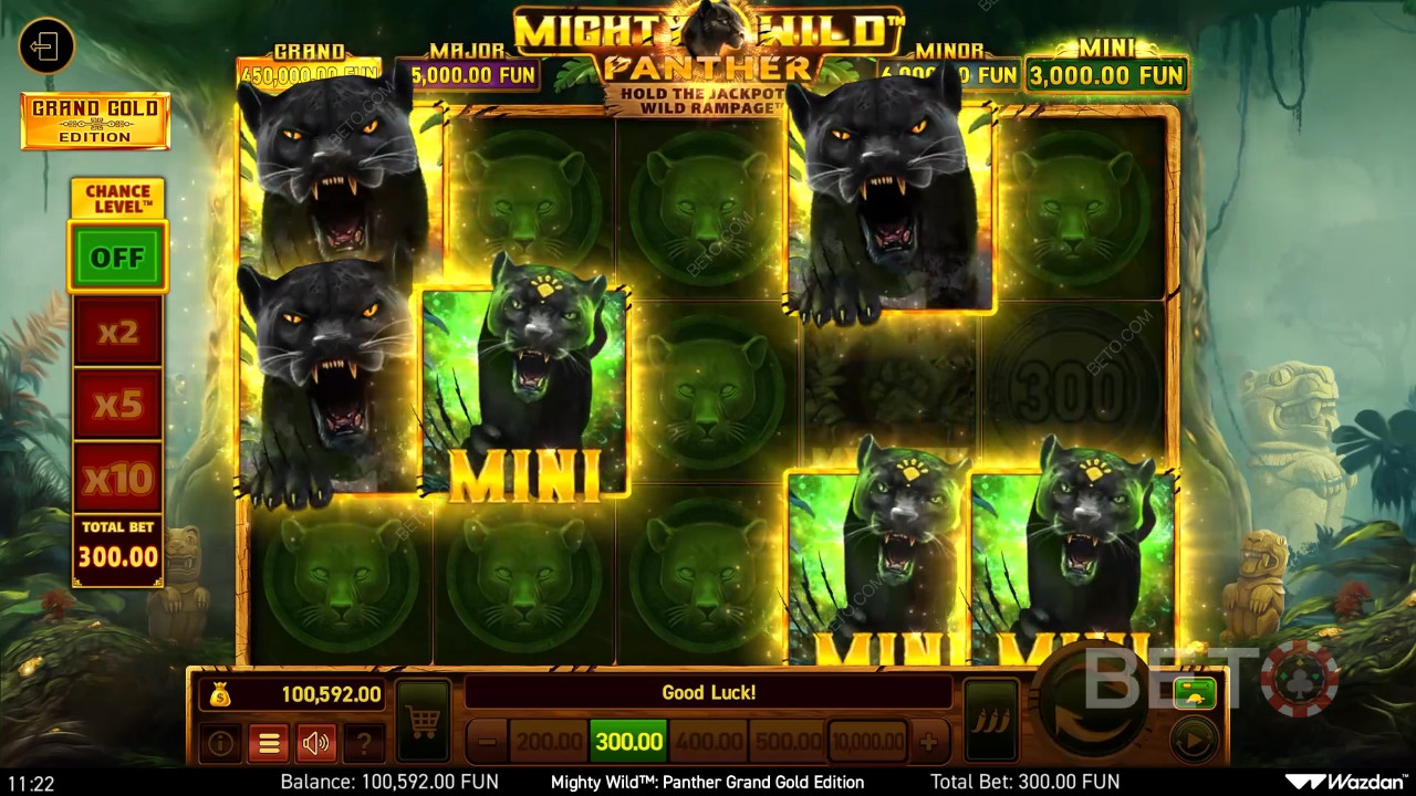 Mighty Wild: Panther Grand Gold Edition Ανασκόπηση από BETO Slots
