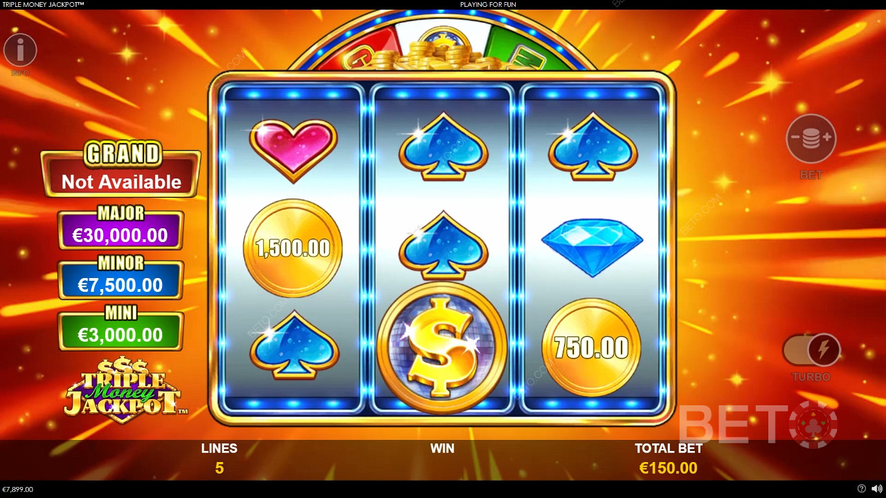 Triple Money Jackpot Δωρεάν Παιχνίδι