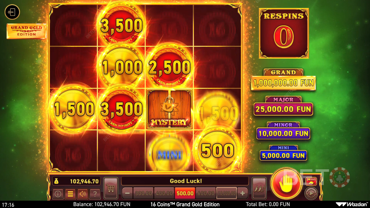 Είναι 16 κέρματα Grand Gold Edition Slot Online αξίζει τον κόπο;