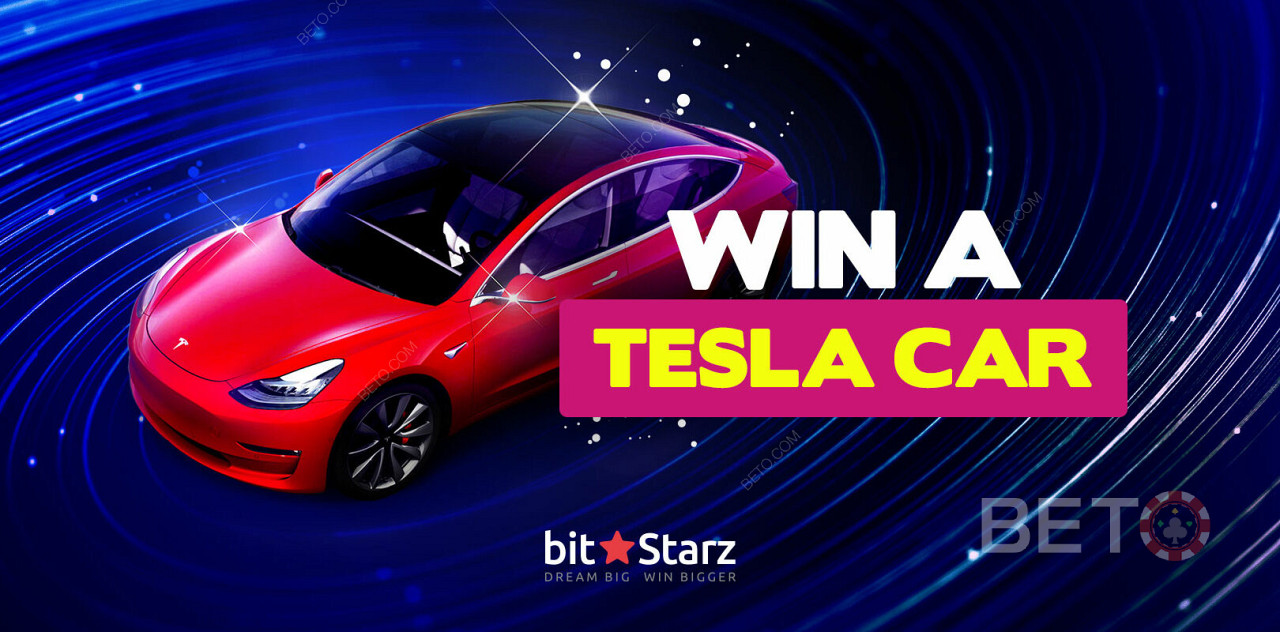 Κερδίστε ένα αυτοκίνητο Tesla στο Bitstarz!