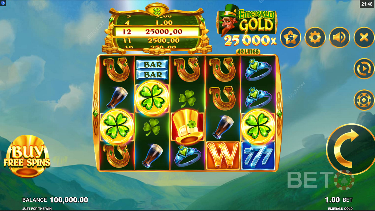 Emerald Gold  Δωρεάν Παιχνίδι