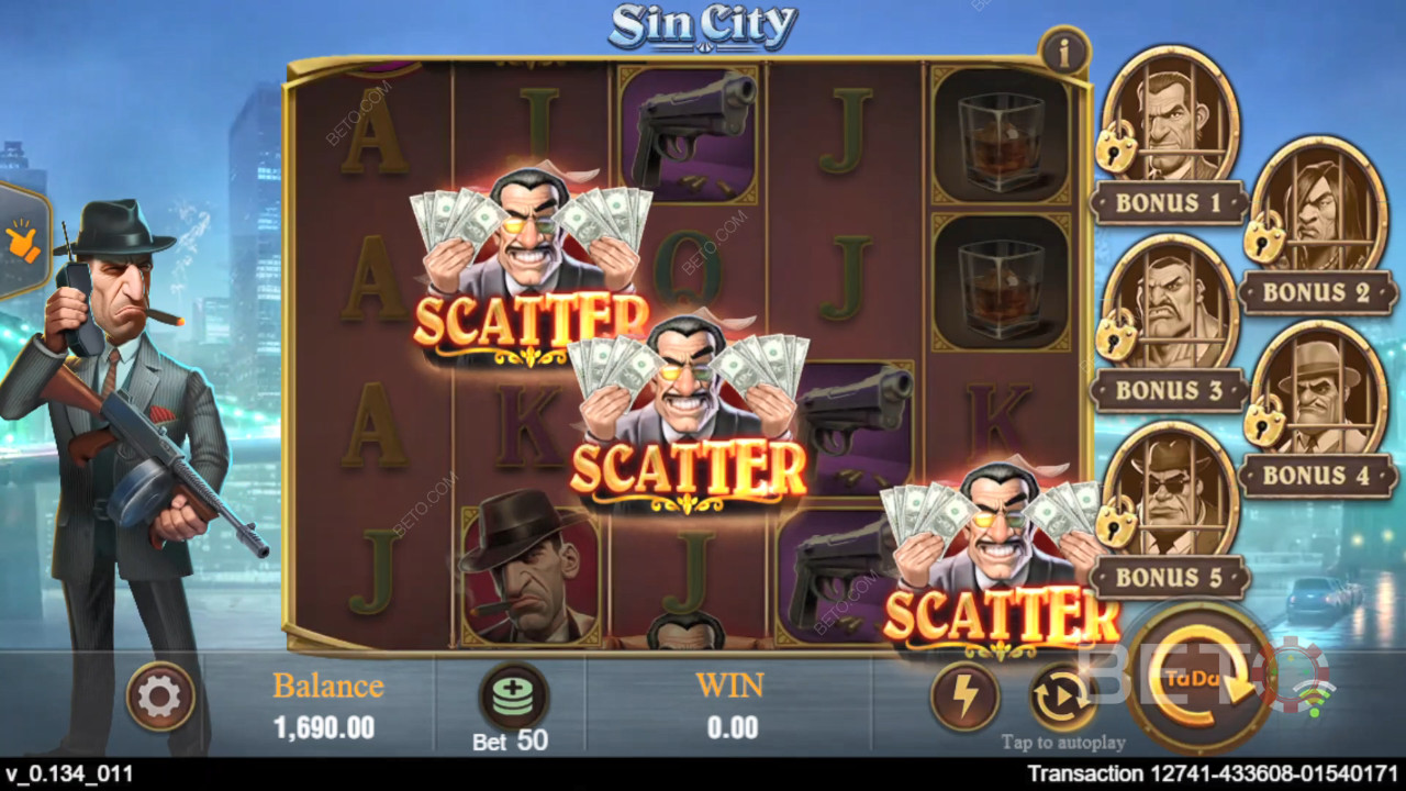 Sin City (TaDa Gaming) Δωρεάν Παιχνίδι