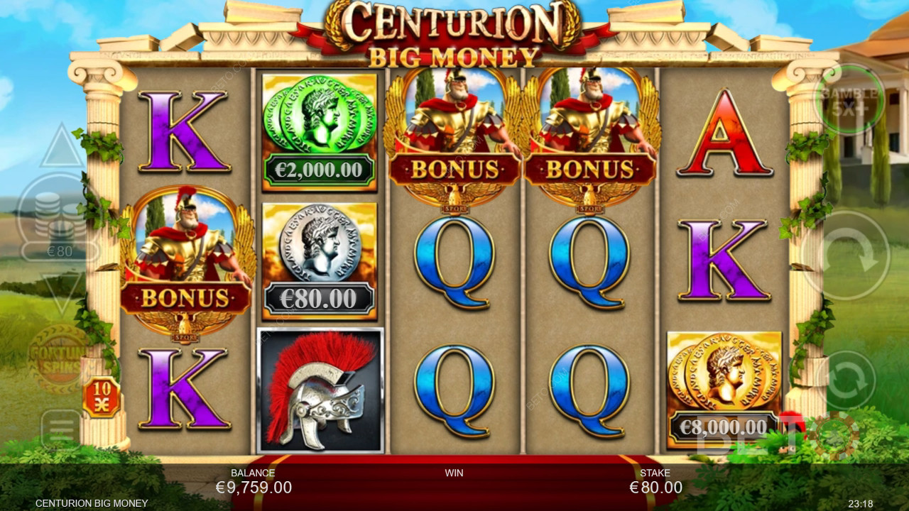 Centurion Big Money Δωρεάν Παιχνίδι