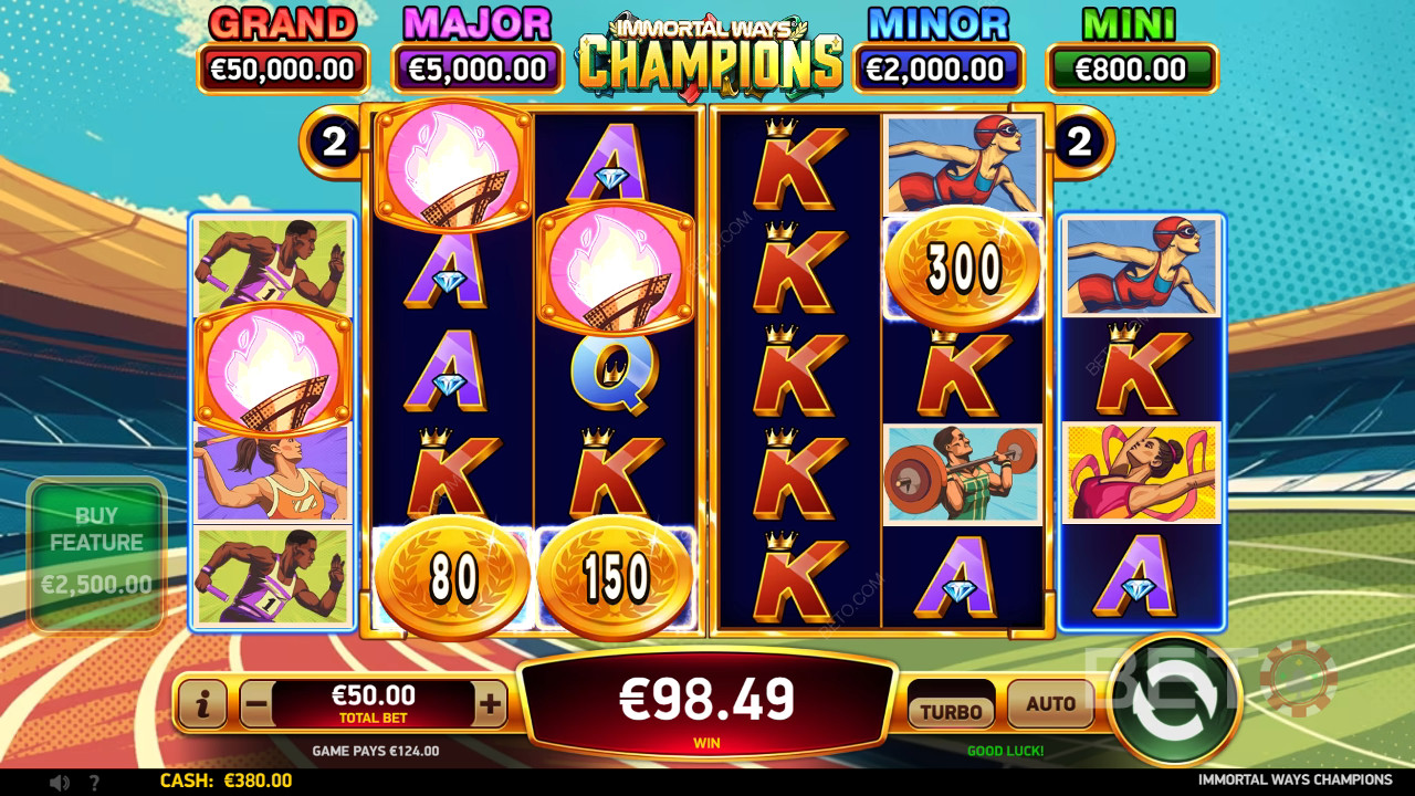 Immortal Ways Champions κριτική από BETO Slots