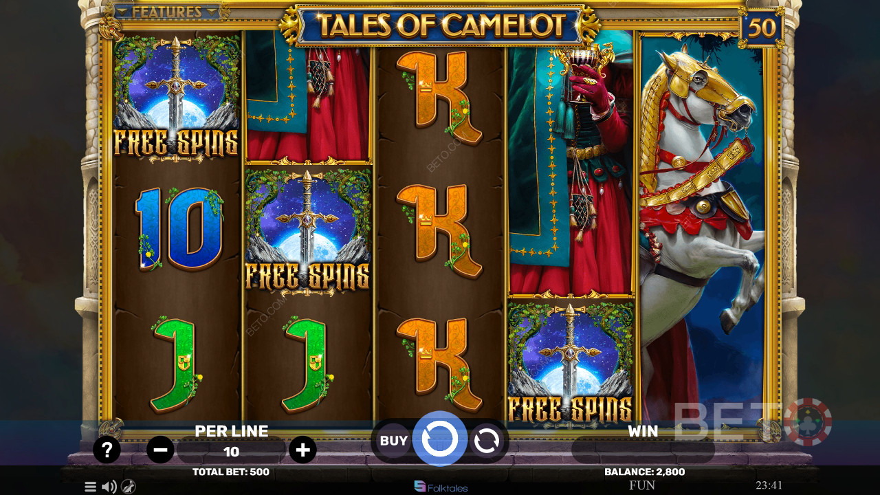 Tales of Camelot Δωρεάν Παιχνίδι