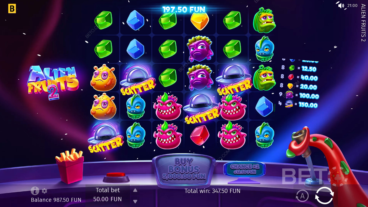 Alien Fruits 2 Δωρεάν Παιχνίδι