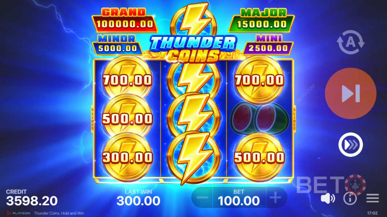 Thunder Coins Δωρεάν Παιχνίδι
