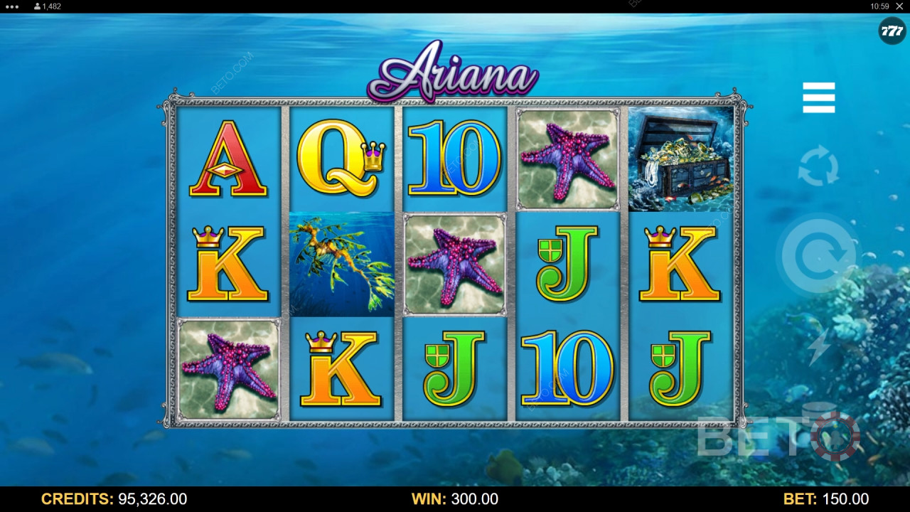 Ariana Ανασκόπηση από BETO Slots