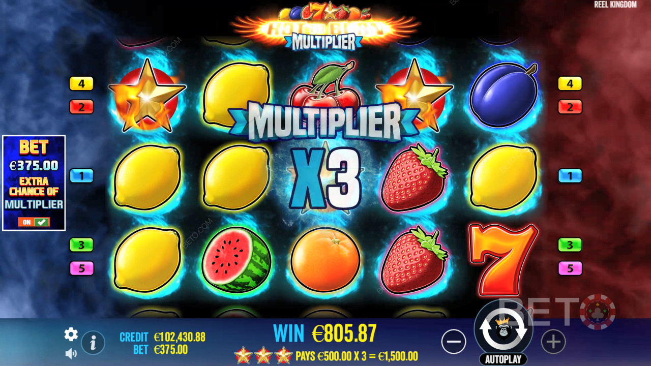 Hot to Burn Multiplier Δωρεάν Παιχνίδι