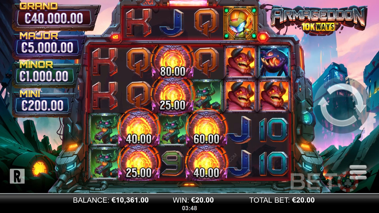 Armageddon 10k Ways Ανασκόπηση από BETO Slots