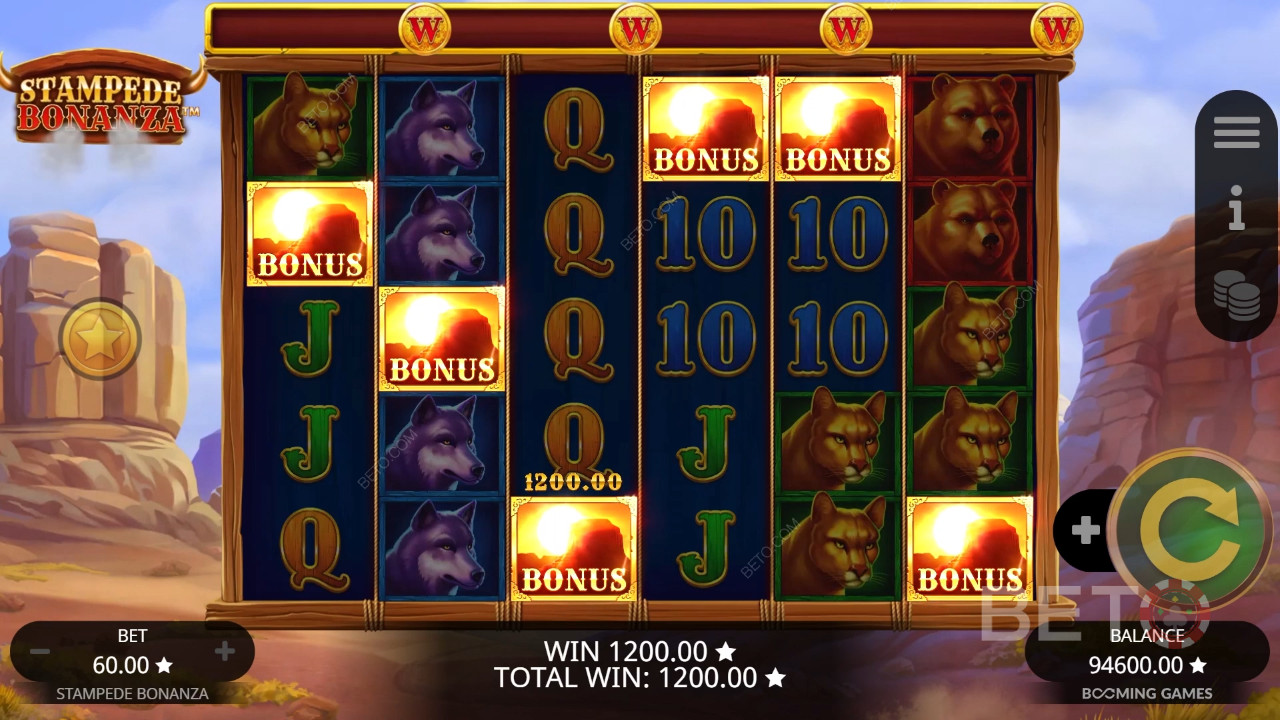 Stampede Bonanza Δωρεάν Παιχνίδι