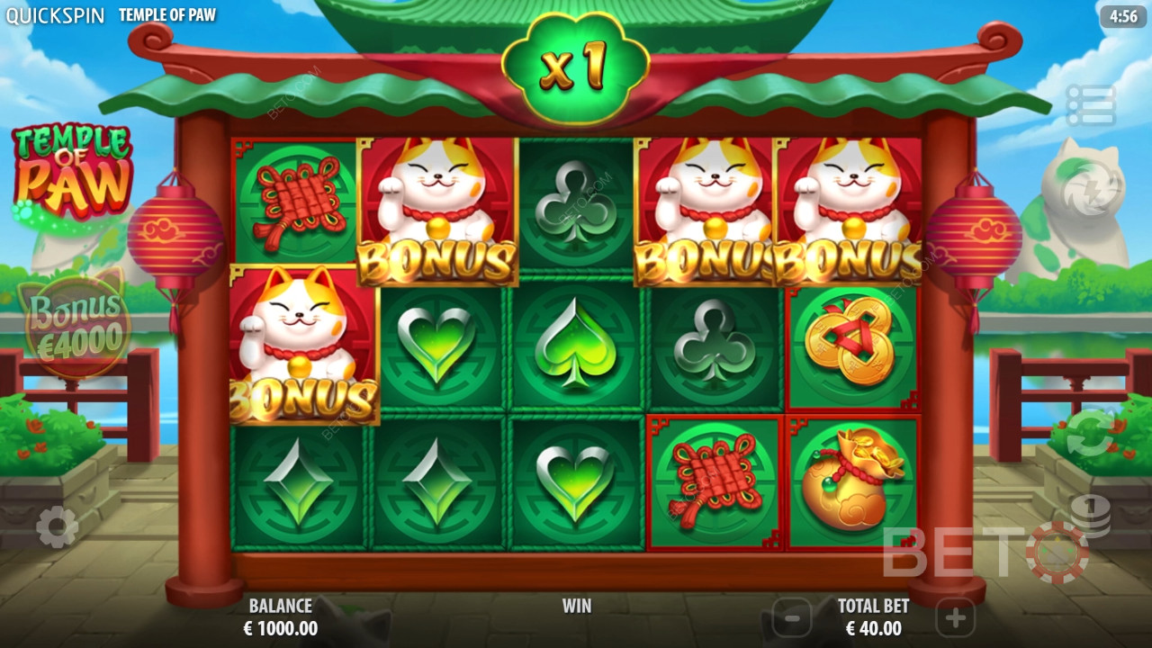 Temple of Paw Ανασκόπηση από BETO Slots