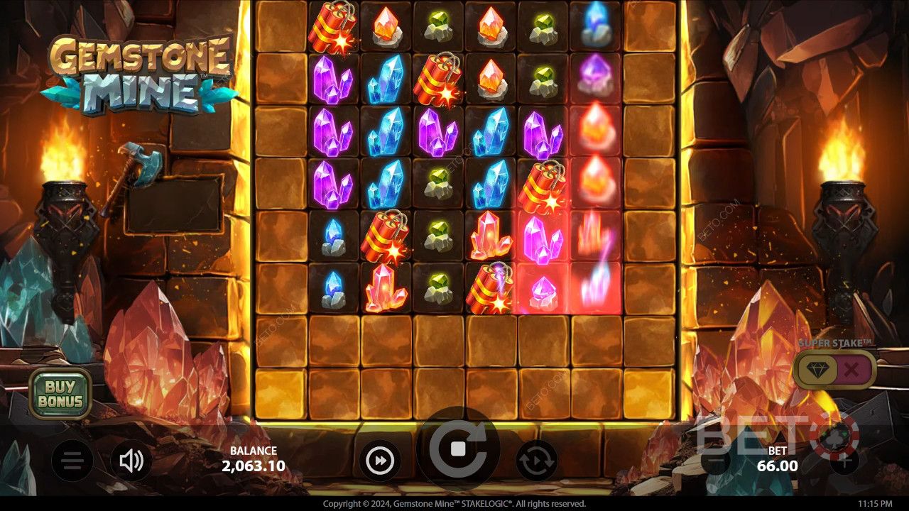 Ανασκόπηση του Gemstone Mine από την BETO Slots