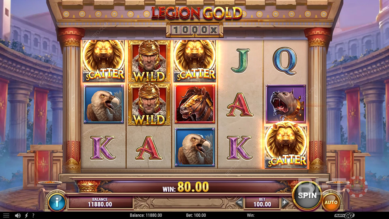 Legion Gold Ανασκόπηση από BETO Slots